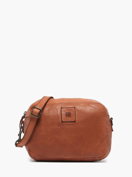 Cross Body Tas Heritage Leder Biba Bruin heritage BT24